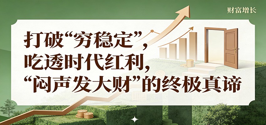 公众号付费文章《打破 “穷稳定”，吃透时代红利，“闷声发大财”的终极真谛》-KJ分享