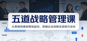 五道战略管理课:从思维构建到落地监控,掌握企业战略全流程方法论-KJ分享