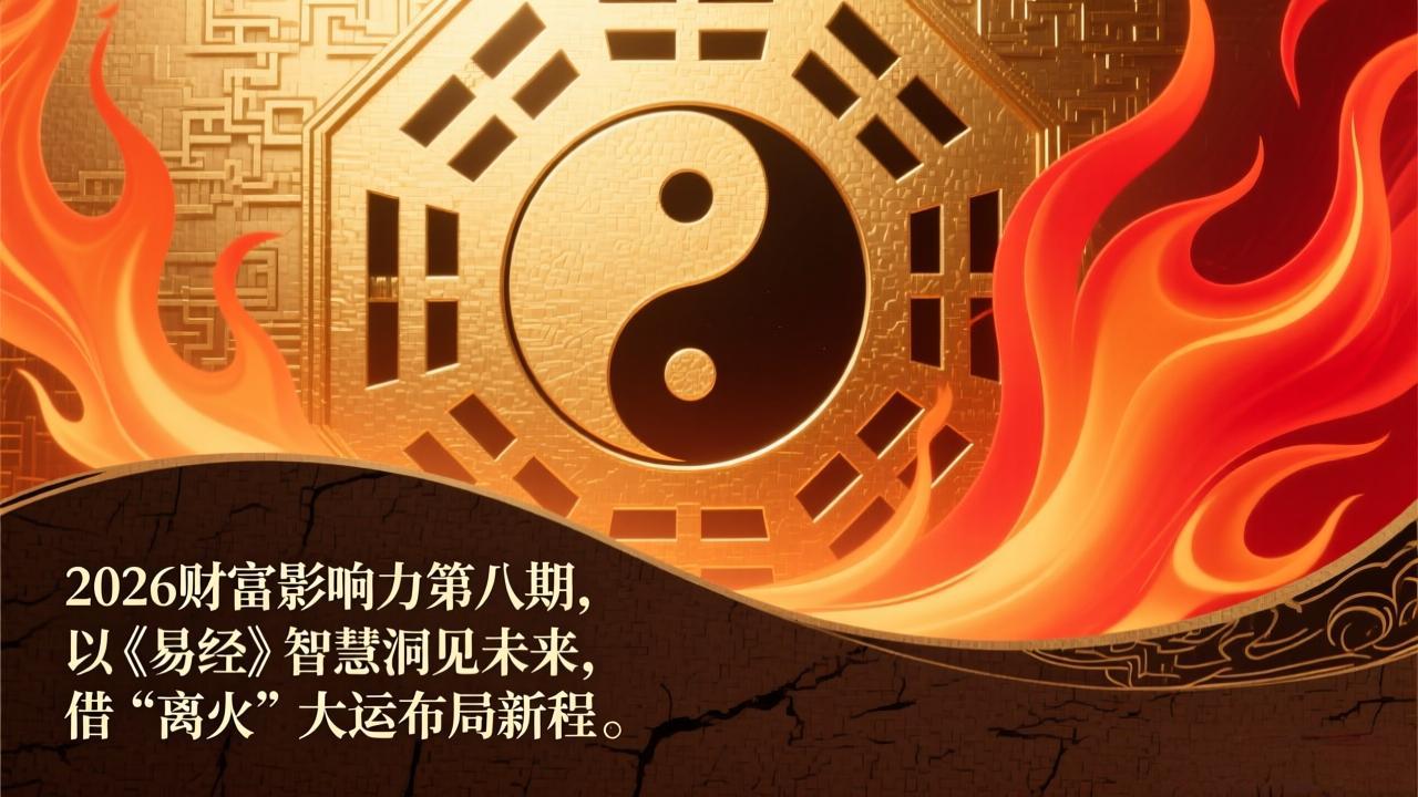 2026财富影响力第八期，以《易经》智慧洞见未来，借“离火”大运布局新程-KJ分享
