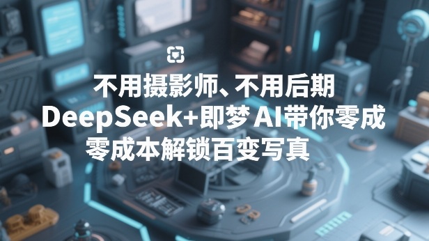 不用摄影师、不用后期,DeepSeek+即梦AI带你零成本解锁百变写真!-KJ分享