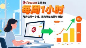 Pinterest实验室:每周仅需一小时,提高网站流量和销售!-KJ分享