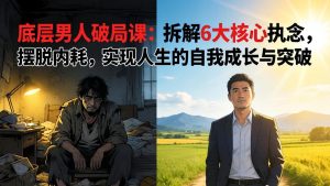 付费文章：底层男人破局课：拆解 6 大核心执念，摆脱内耗，实现人生的自我成长与突破-KJ分享