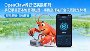 OpenClaw养虾记实操系列-更新:手把手部署本地智能助理,手机指挥龙虾全天候搞定杂活-KJ分享