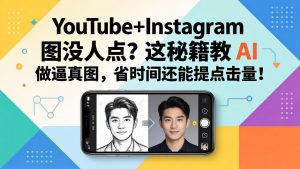 YouTube+Instagram 图没人点?这秘籍教 AI 做逼真图,省时间还能提点击量-KJ分享
