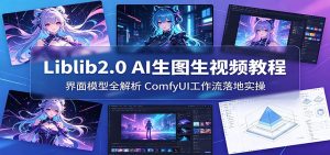 Liblib2.0 AI生图生视频教程：界面模型全解析，ComfyUI工作流落地实操-KJ分享