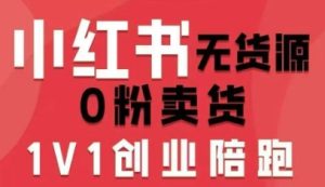 小红书无货源0粉电商课，开店准备、选品策略、笔记撰写、视频剪辑、数据分析、账号打造、资料文档(更新26年3月)-KJ分享