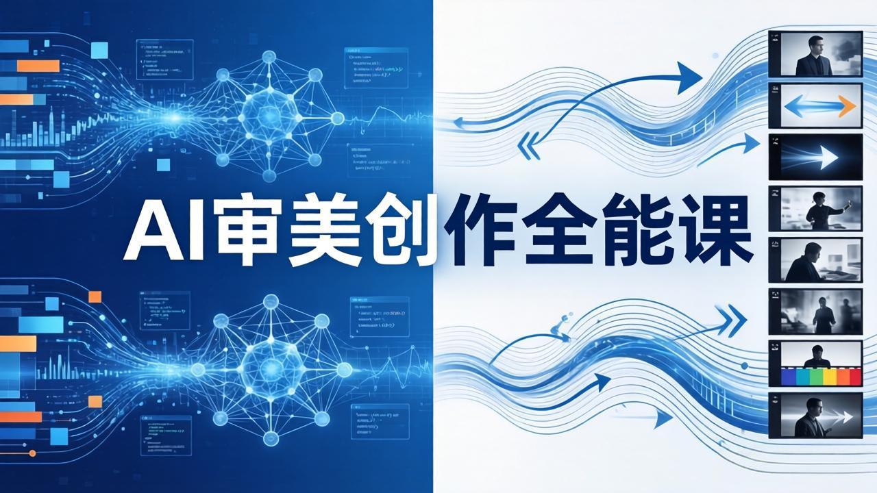 AI审美创作全能课：MJ+Seedance+模型训练+影视分镜+编剧，一站式掌握AI艺术创作-KJ分享