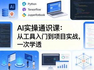 AI实操通识课，从工具入门到项目实战，一次学透-KJ分享