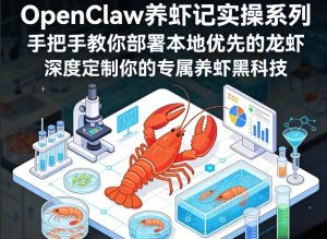 OpenClaw养虾记实操系列，手把手教你部署本地优先的龙虾，深度定制你的专属养虾黑科技-KJ分享