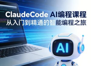 ClaudeCode AI编程课程，从入门到精通的智能编程之旅-KJ分享