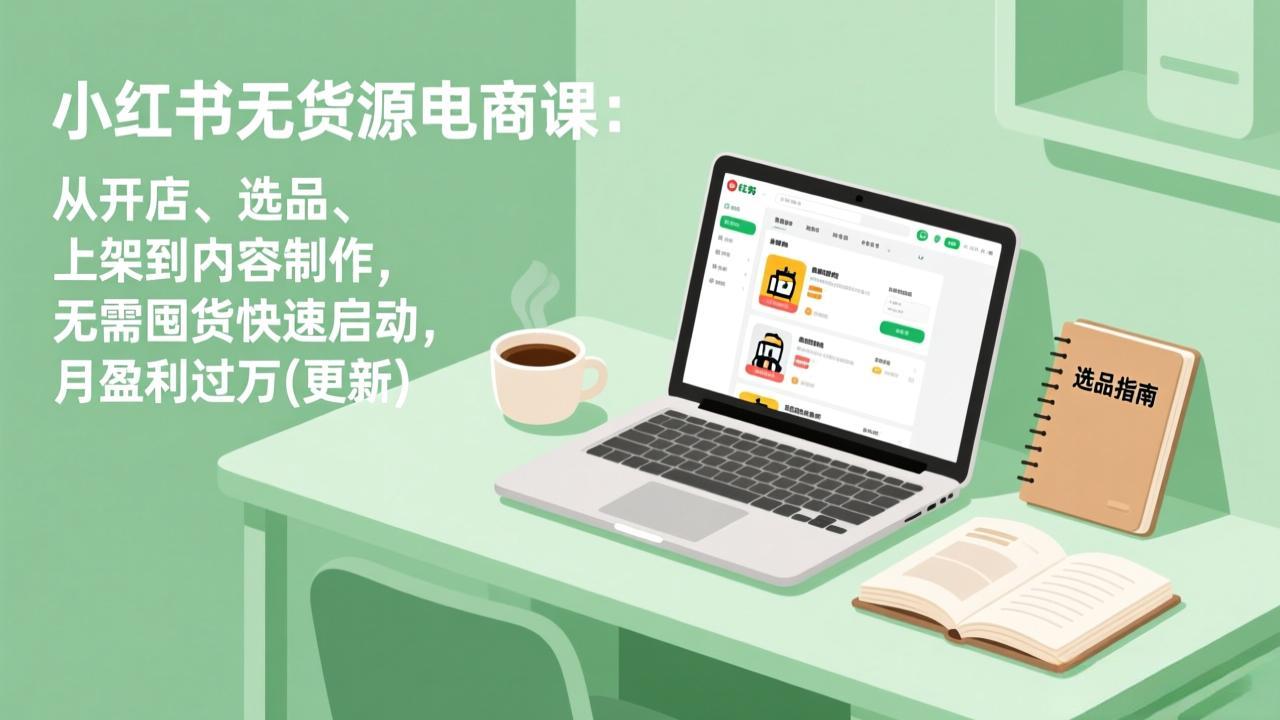 小红书无货源电商课(4月20更新-KJ分享