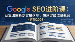 Google SEO进阶课：从算法解析到实操落地，快速突破流量瓶颈(更新2026-KJ分享