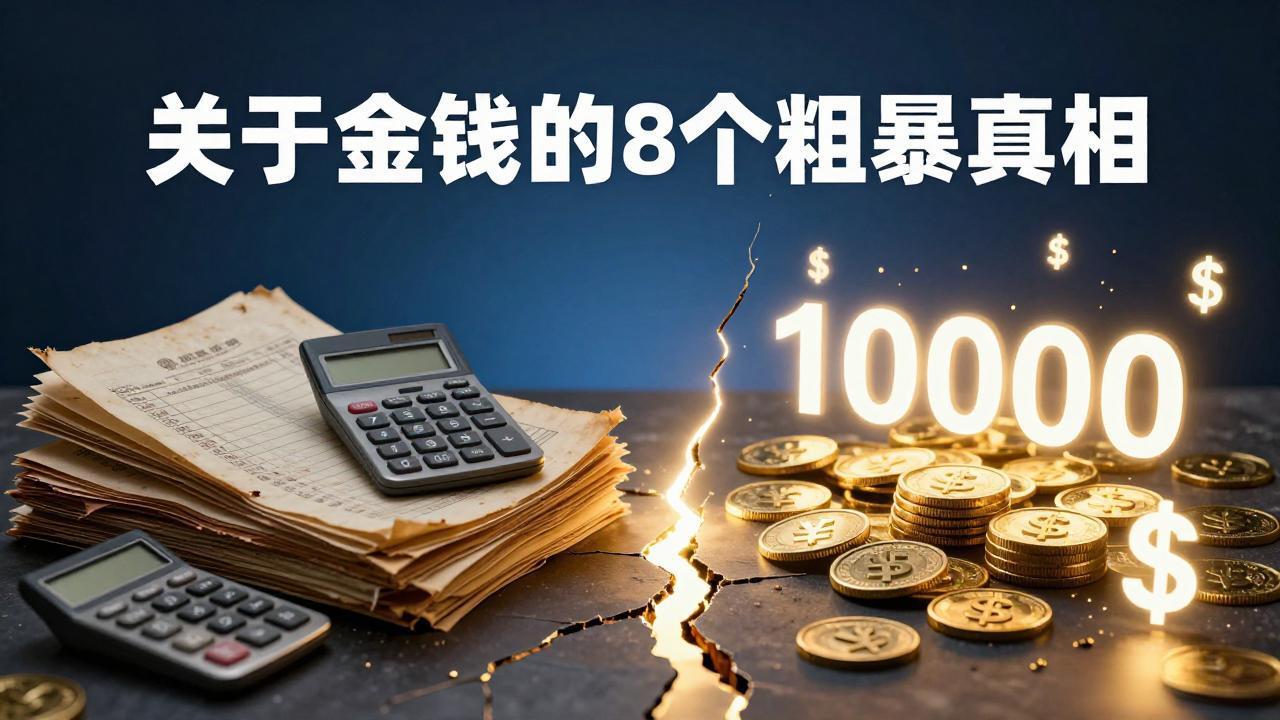 付费文章：关于金钱的 8 个粗暴真相，彻底重塑你的赚钱思维与财富认知-KJ分享