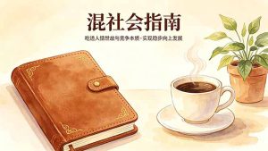 付费文章：混社会指南，吃透人情世故与竞争本质，实现稳步向上发展-KJ分享