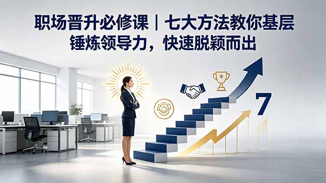 付费文章：职场晋升必修课｜七大方法教你基层锤炼领导力，快速脱颖而出-KJ分享