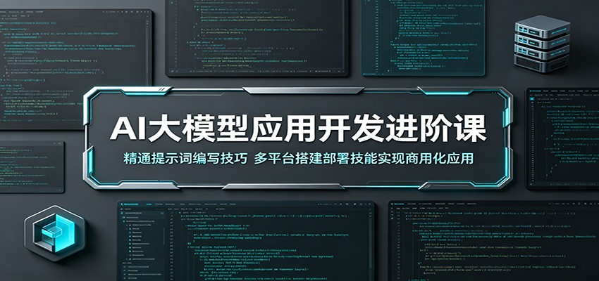 AI大模型应用开发进阶课:精通提示词编写技巧,多平台搭建部署技能实现商用化应用-KJ分享