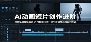 AI动画短片创作进阶：摒弃低效传统做法，巧用智能技法打造电影级质感短视频作品-KJ分享