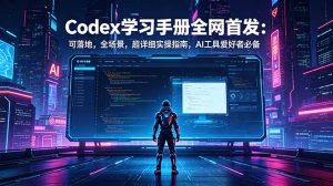 Codex学习手册全网首发:可落地,全场景,超详细实操指南,AI工具爱好者必备-KJ分享