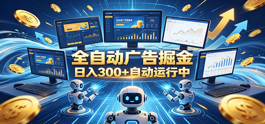 自动广告G机，日入300+，正规平台，广告浏览获益，时间自由，适合各类人群日常增收-KJ分享