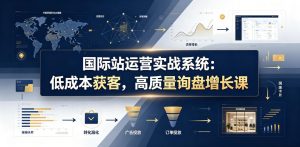 国际站运营实战系统：低成本获客，高质量询盘增长课(更新26年)-KJ分享